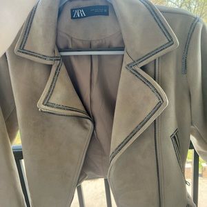 Zara Suede Women Jacket